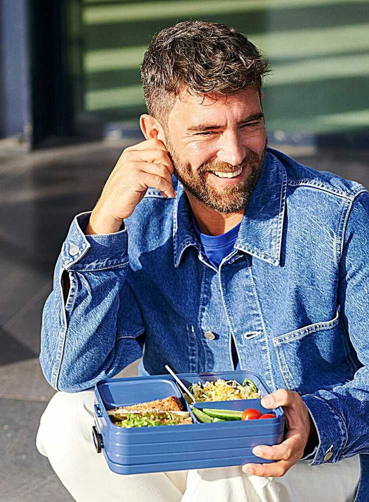 Rosti Mepal Mepal Bento priešpiečių dėžutė 'Juoda' - Didelė