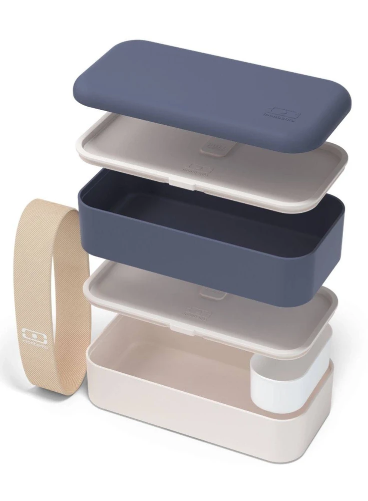 Monbento Bento Original Ble Natural tamsiai mėlyna