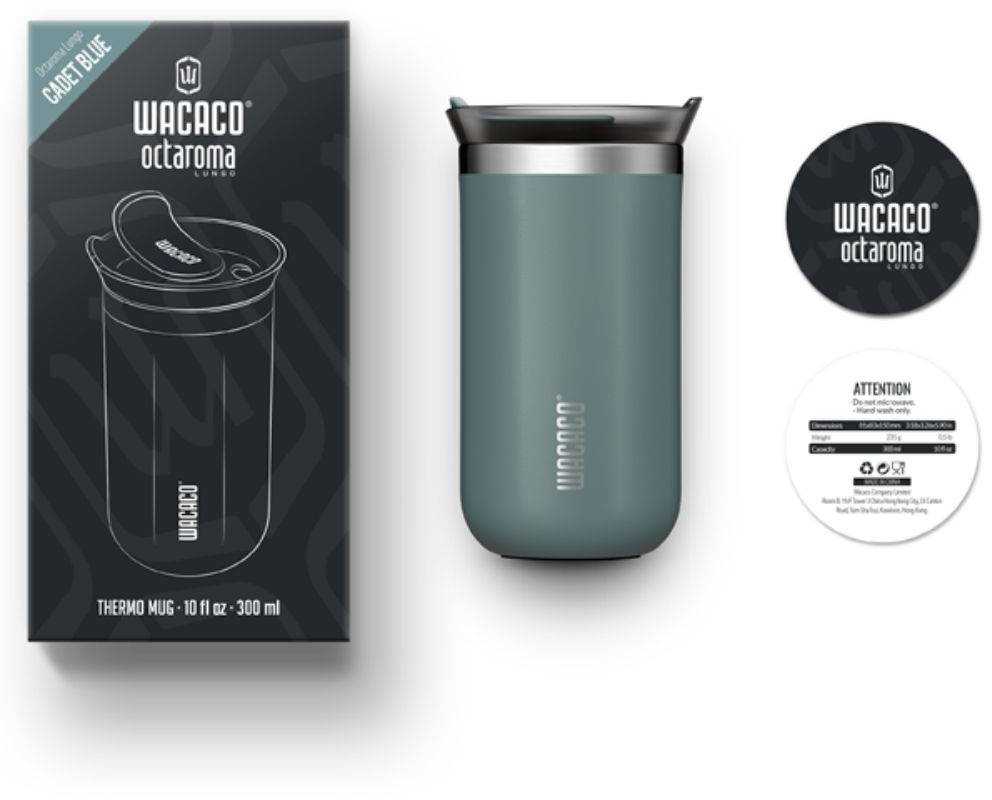 Wacaco Termo puodelis Wacaco Octaroma Lungo Cadet Mėlyna 300 ml