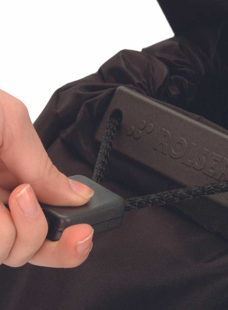 Kelioninis Rolser I-max Tweed 6l vežimėlis su 6 ratais, sulankstomas, pilkas