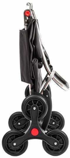 Kelioninis Rolser I-max Tweed 6l vežimėlis su 6 ratais, sulankstomas, pilkas