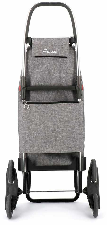 Kelioninis Rolser I-max Tweed 6l vežimėlis su 6 ratais, sulankstomas, pilkas