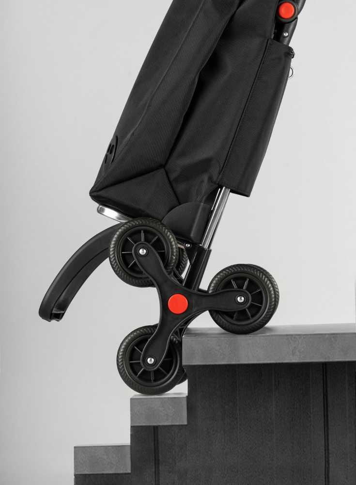 Kelioninis Rolser I-max Tweed 6l vežimėlis su 6 ratais, sulankstomas, pilkas