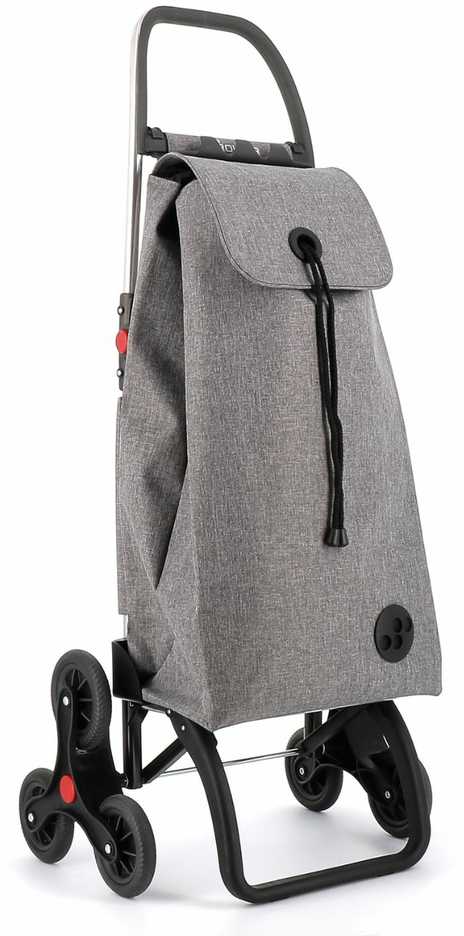 Kelioninis Rolser I-max Tweed 6l vežimėlis su 6 ratais, sulankstomas, pilkas