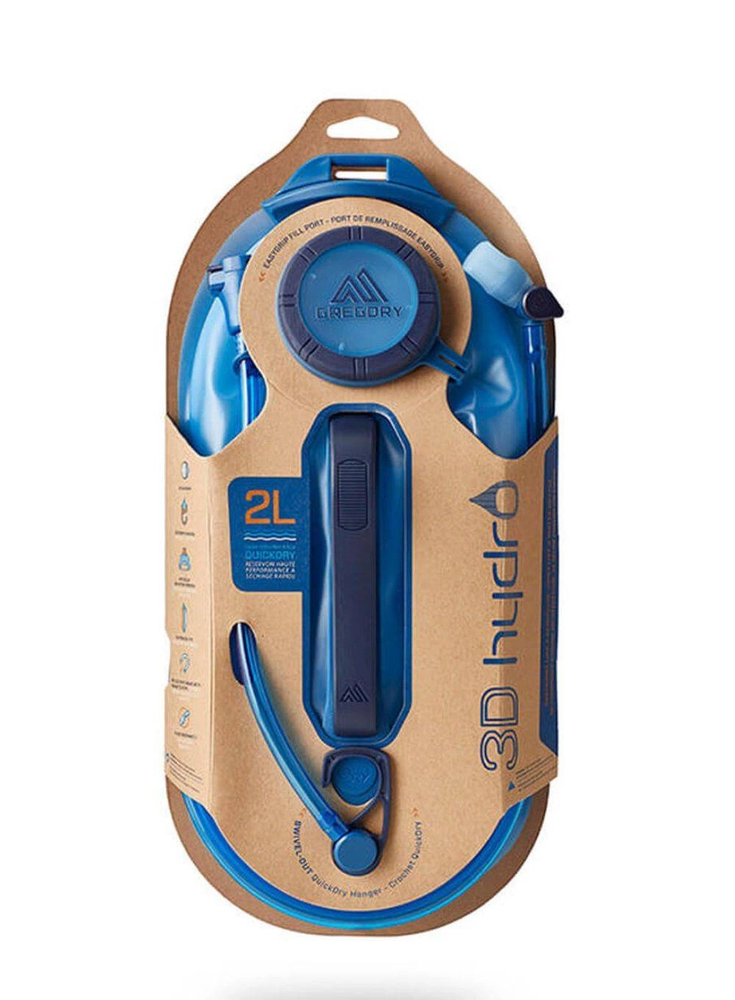 Bukłak Gregory 3D Hydro 2L Reservoir - mėlynas