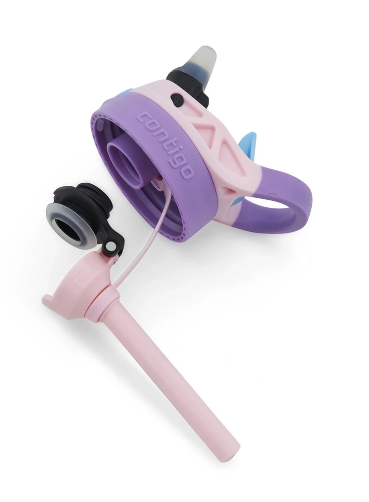 Contigo Easy Clean PP Strawbery Shakes 420ml violetinė