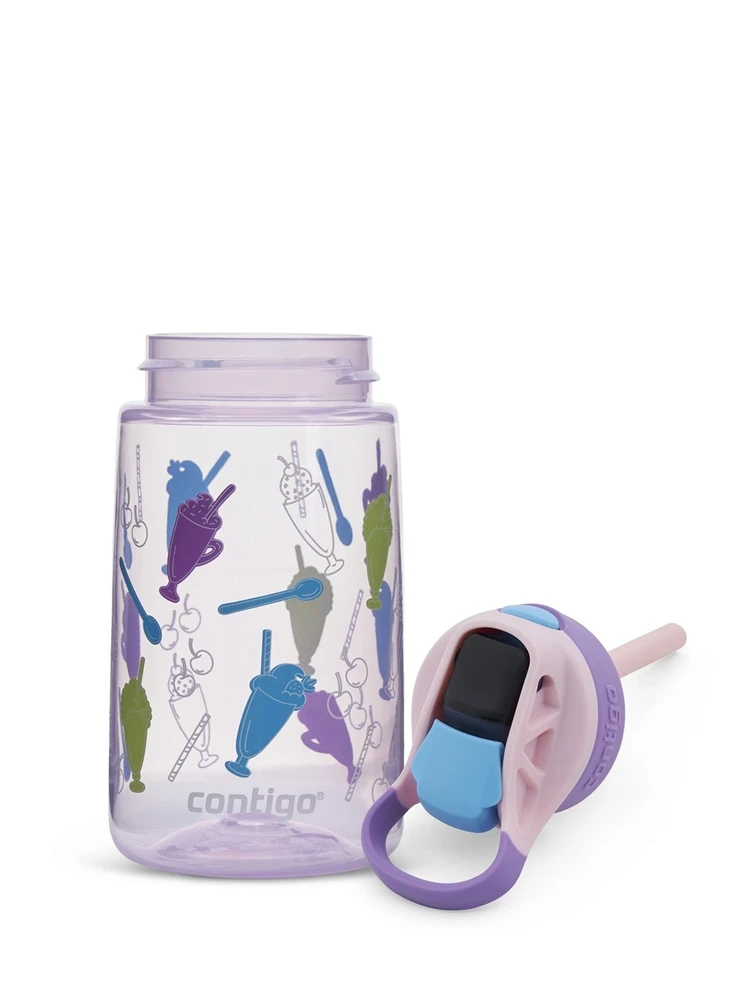 Contigo Easy Clean PP Strawbery Shakes 420ml violetinė