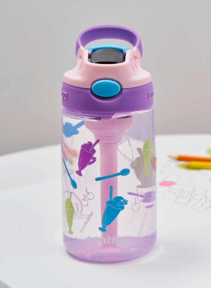 Contigo Easy Clean PP Strawbery Shakes 420ml violetinė