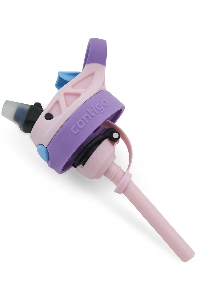 Contigo Easy Clean PP Strawbery Shakes 420ml violetinė