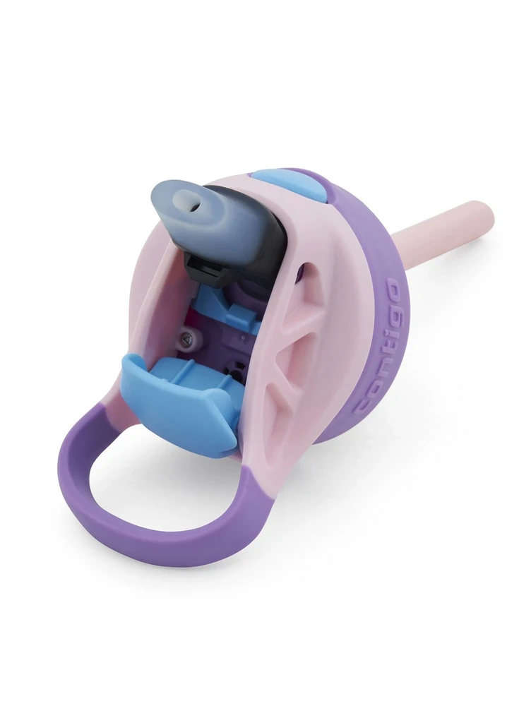 Contigo Easy Clean PP Strawbery Shakes 420ml violetinė