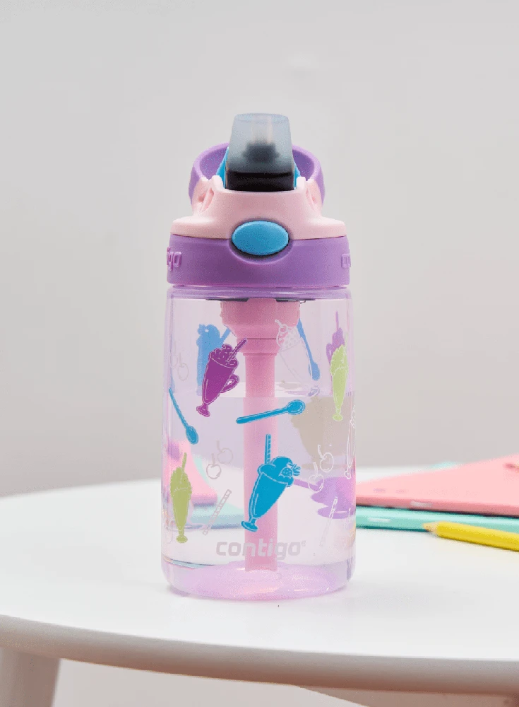 Contigo Easy Clean PP Strawbery Shakes 420ml violetinė