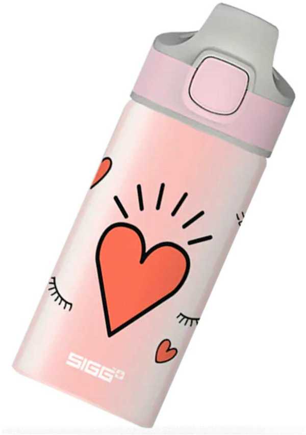 Gertuvė su šiaudeliu SIGG Girl Power 0.4 l