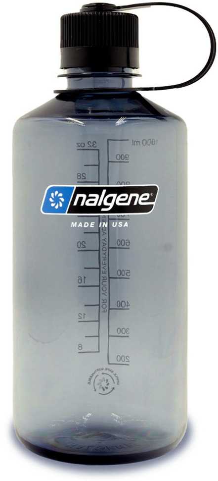 Gertuvė Nalgene Buteliukas Nalgene Narrow Mouth Sustain 1L Szara