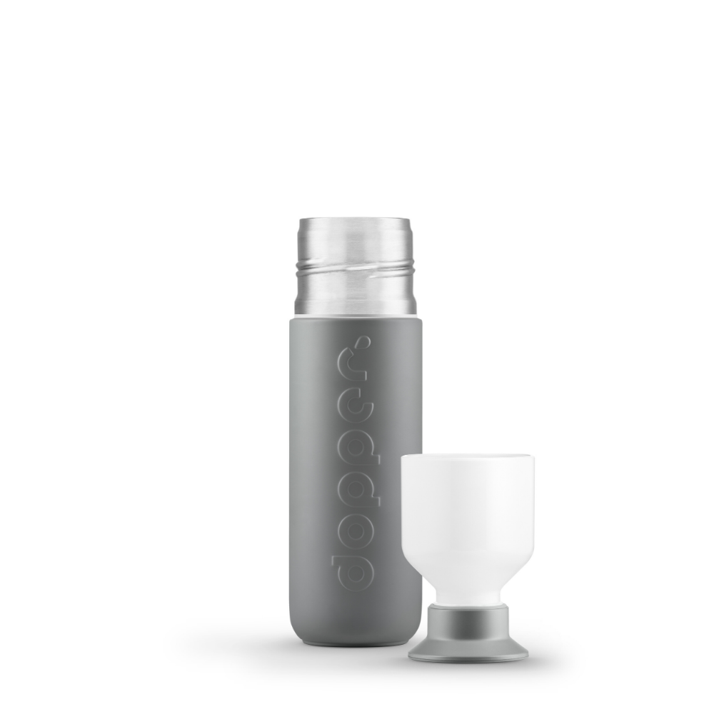 Gertuvė Buteliukas podróżna Dopper Insulated 350 ml - glacier pilkas-universalus