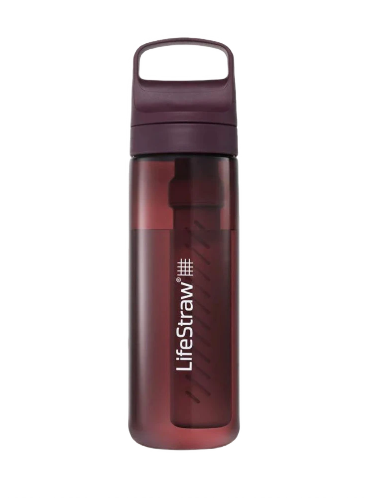 Gertuvė Life Straw „LifeStraw GO“ serijos 650 ml merlot