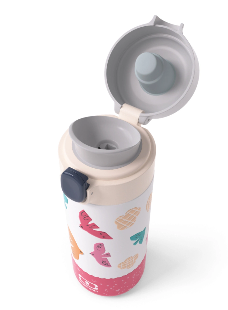 Monbento Graphic Birds termos butelka 360ml