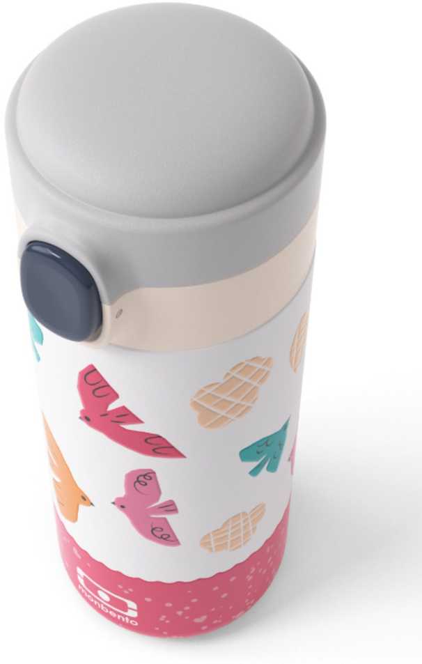 Monbento Graphic Birds termos butelka 360ml