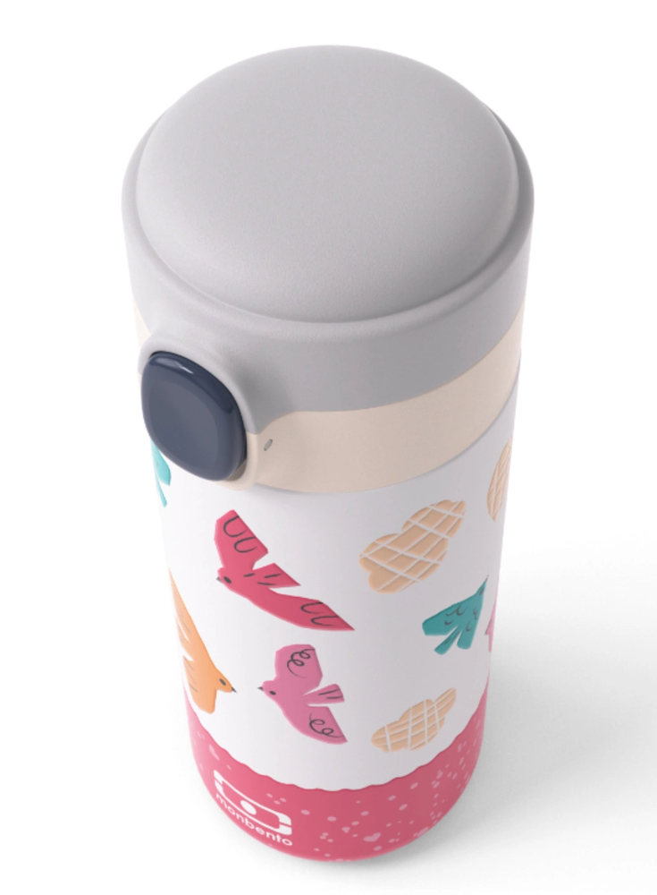 Monbento Graphic Birds termos butelka 360ml