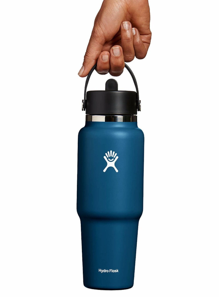 Hydro Flask plačiaburnis butelis 946 ml mėlyna