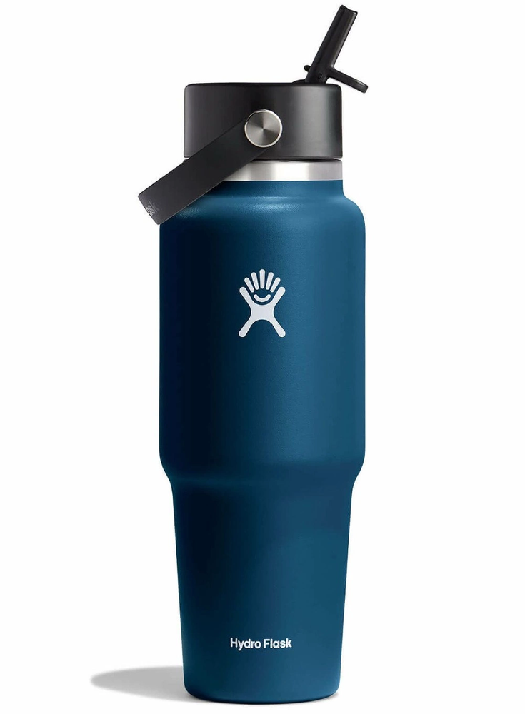 Hydro Flask plačiaburnis butelis 946 ml mėlyna