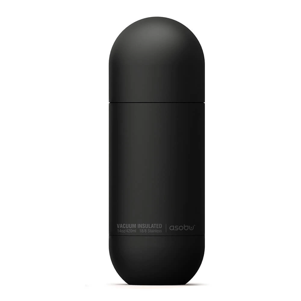 Asobu® Orb Termo gertuvė 420ml, Juoda