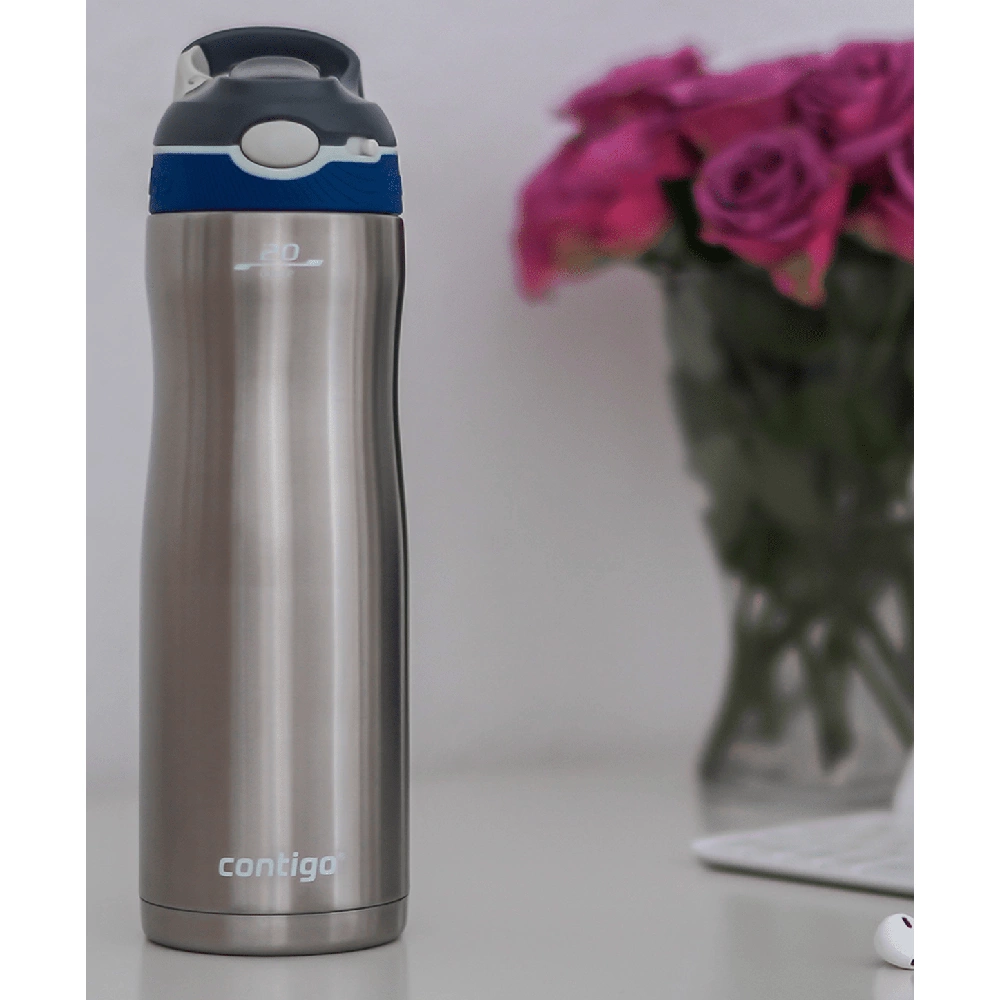 Gertuvė Contigo Buteliukas su ustnikiem Ashland pilka 590 ml