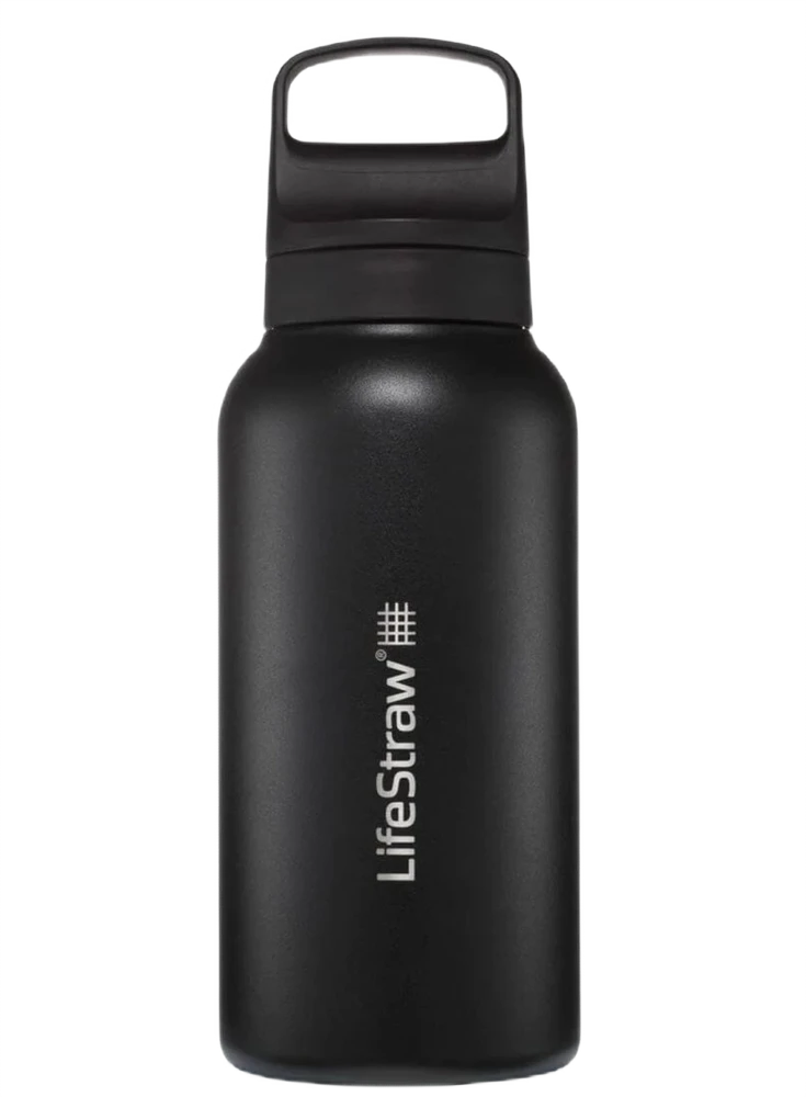 Gertuvė LifeStraw GO Series Stainless Steel 1000 ml juodas