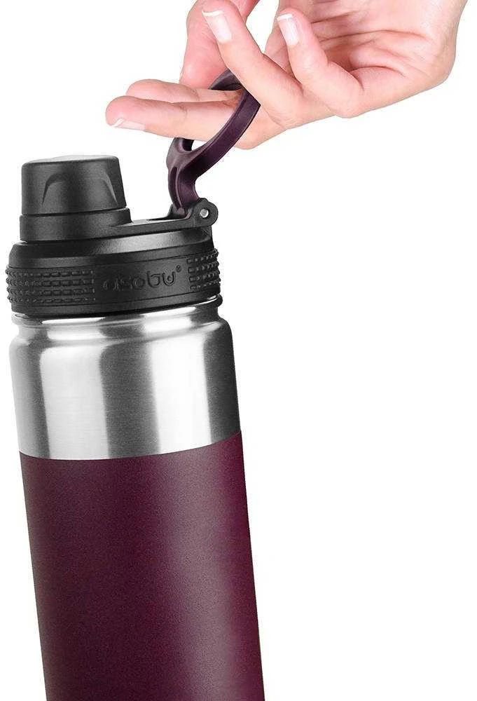 Asobu - Alpine Flask - izoliuotas nerūdijančio plieno lauko butelis 530ml baltas