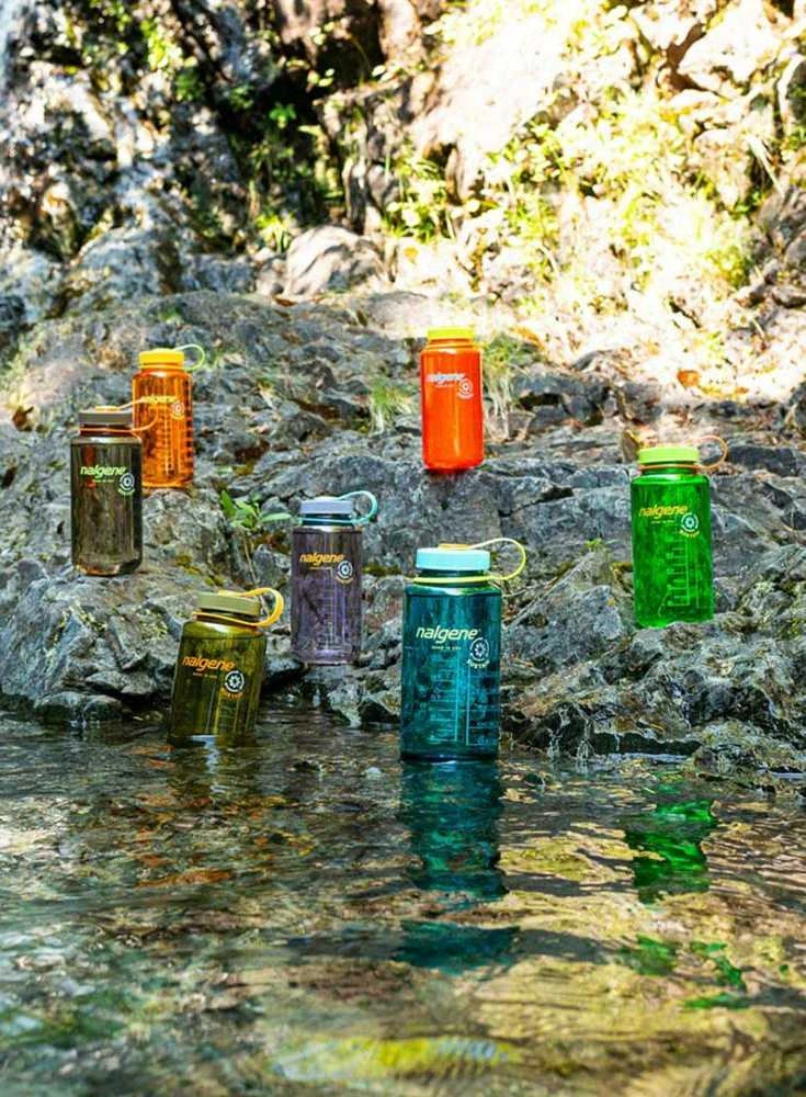Gertuvė Nalgene Buteliukas su Szerokim Ustnikiem WM 1 L Raudona