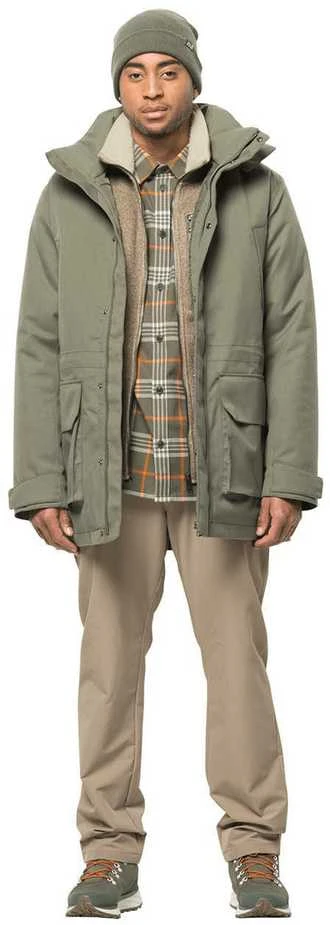 JackWolfskin Kepurė JACK WOLFSKIN RIB | žalia
