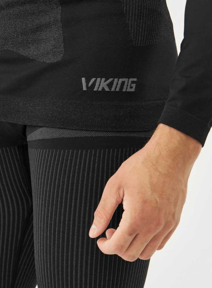 Apatiniai termo rūbai vyriška Viking Dante juoda-pilka 500-15-1717-08 Set (L)