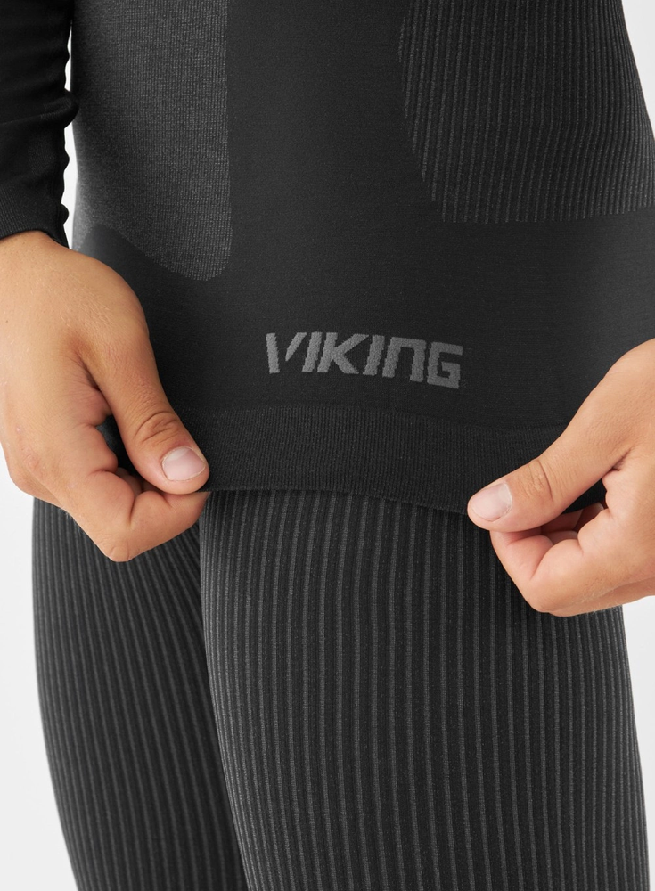Apatiniai termo rūbai vyriška Viking Dante juoda-pilka 500-15-1717-08 Set (XL)