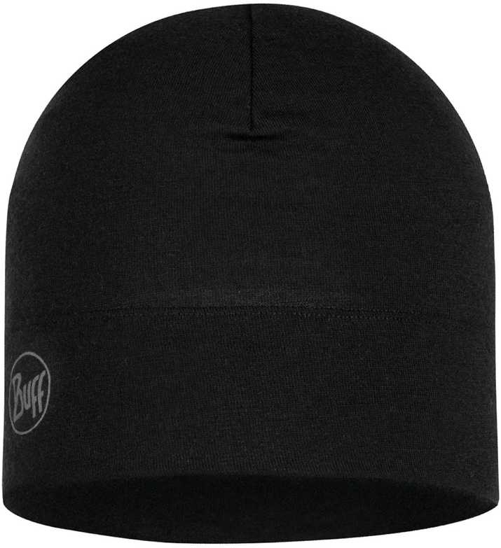 BUFF MERINO MIDWEIGHT BEANIE SOLID Juodas Cap.