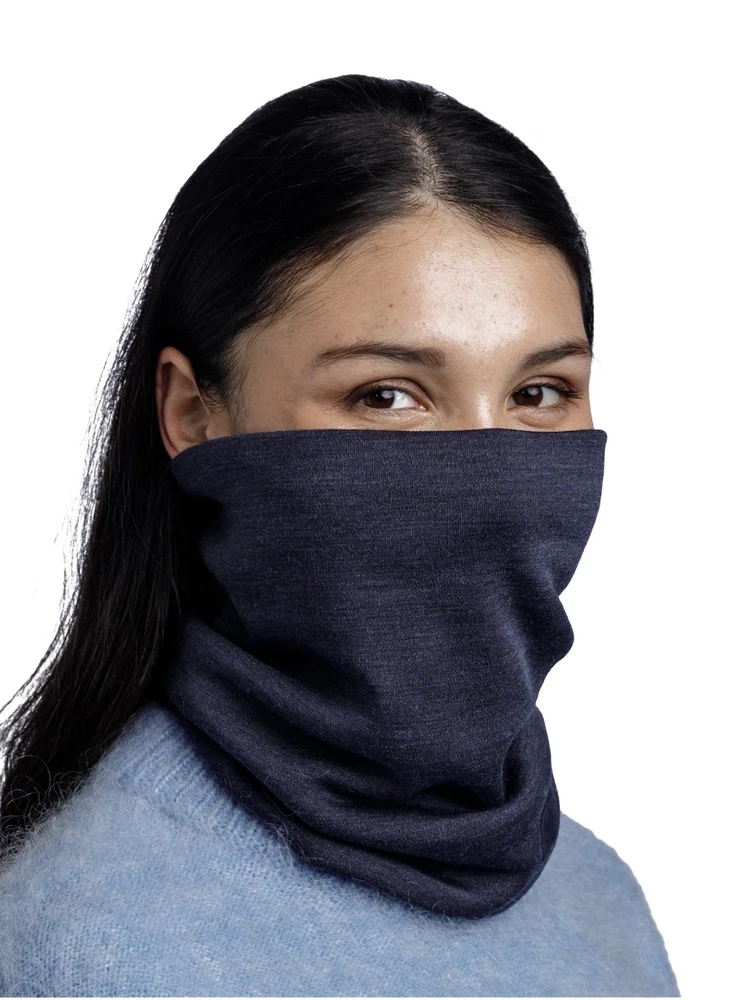 „Buff“ sunkiasvoris merino vilnos daugiafunkcis diržas – indigo spalvos