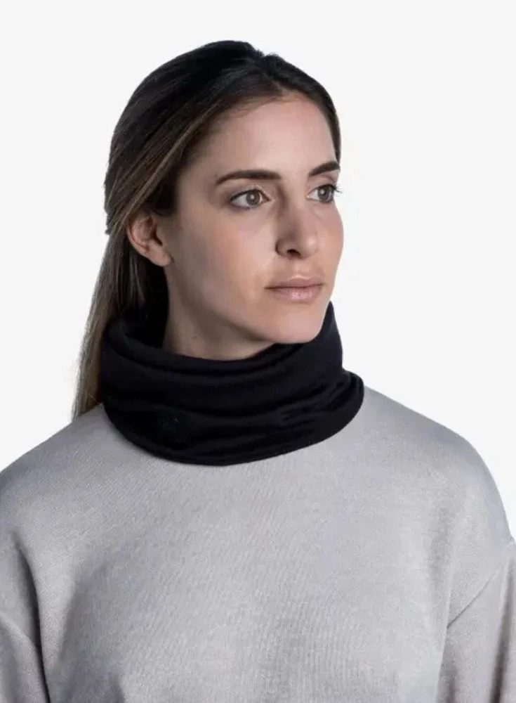 Kaklaskarė Buff Heavyweight Merino Wool Solid Juodas