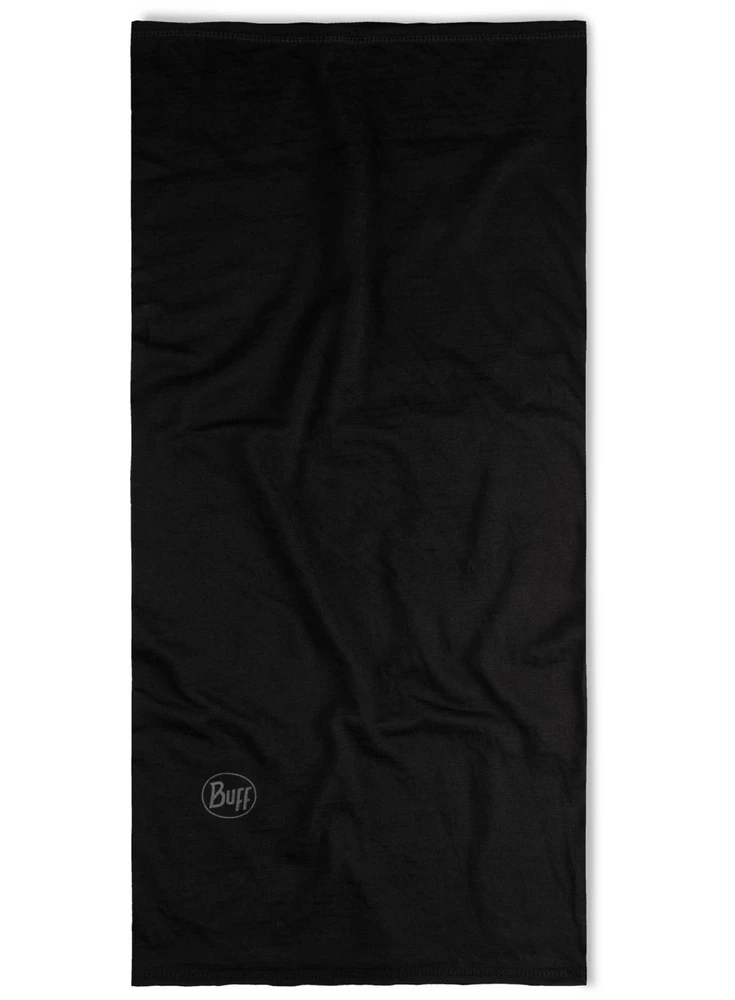Kaklaskarė BUFF Lightweight Merino Wool Solid Juodas