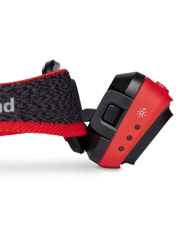 Black Diamond Juodas Diamond Juodas Diamond Spot 400 Juodas, Raudona Headband prožektorius LED