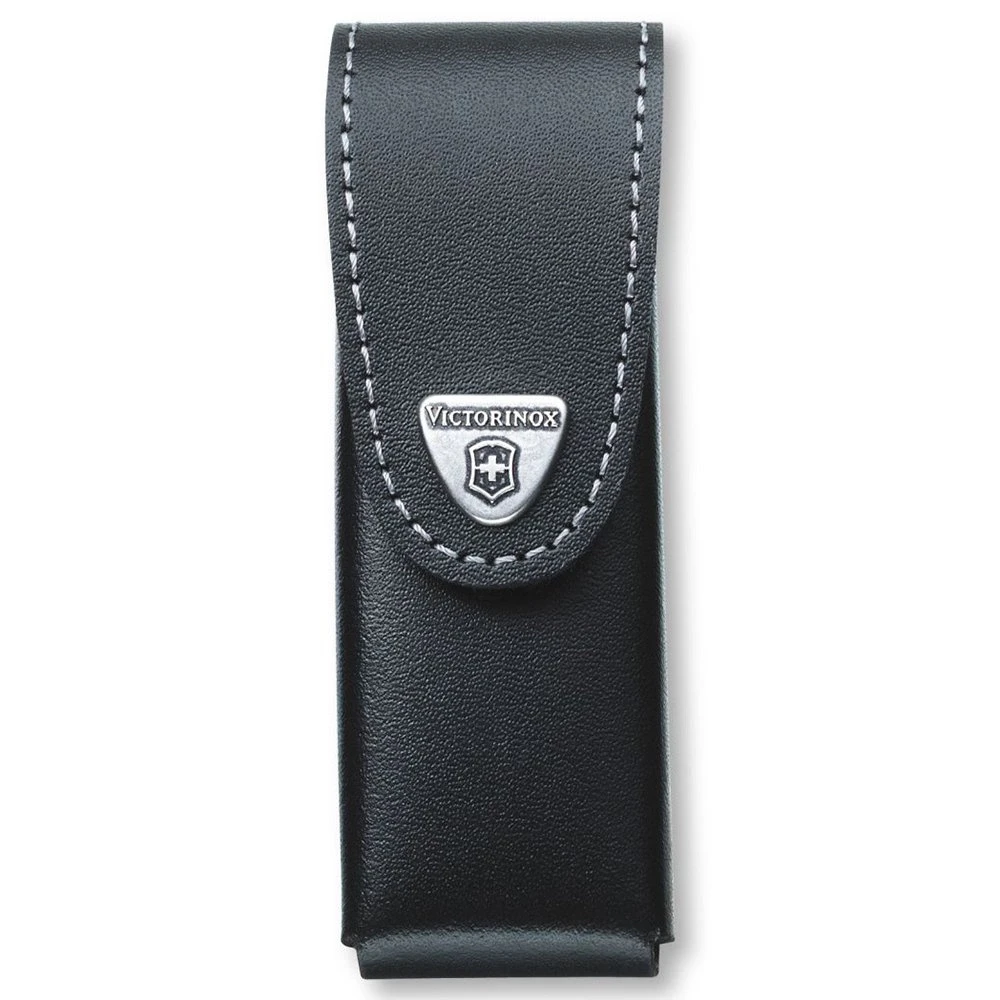 Dėklas Victorinox fiksuotų ašmenų peiliams, leather, juodas