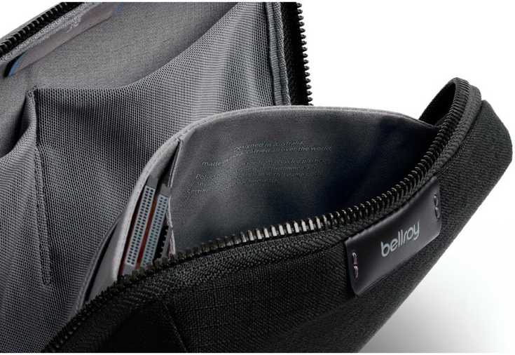Bellroy Tech Kit Compact – mobiliųjų priedų organizatorius (juodas)