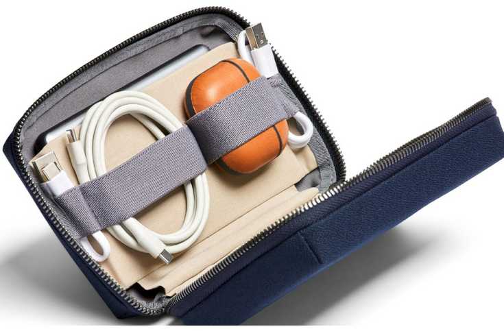Bellroy Tech Kit Compact – mobiliųjų priedų organizatorius (tamsiai mėlynas)