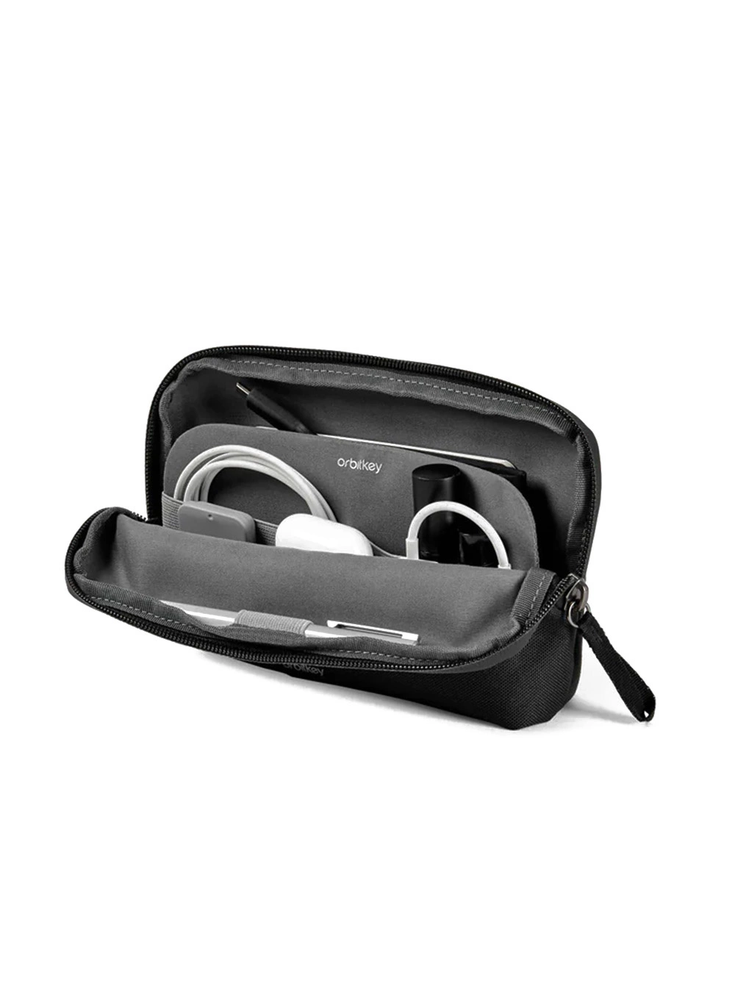 Orbitkey, dėklas, biuro organizatorius Desk Pouch juodas, juodas