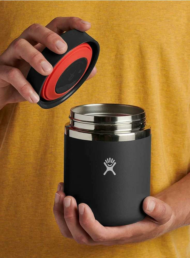 JAV Hydro Flask Food Jar 828 ml juodas maistinis termosas