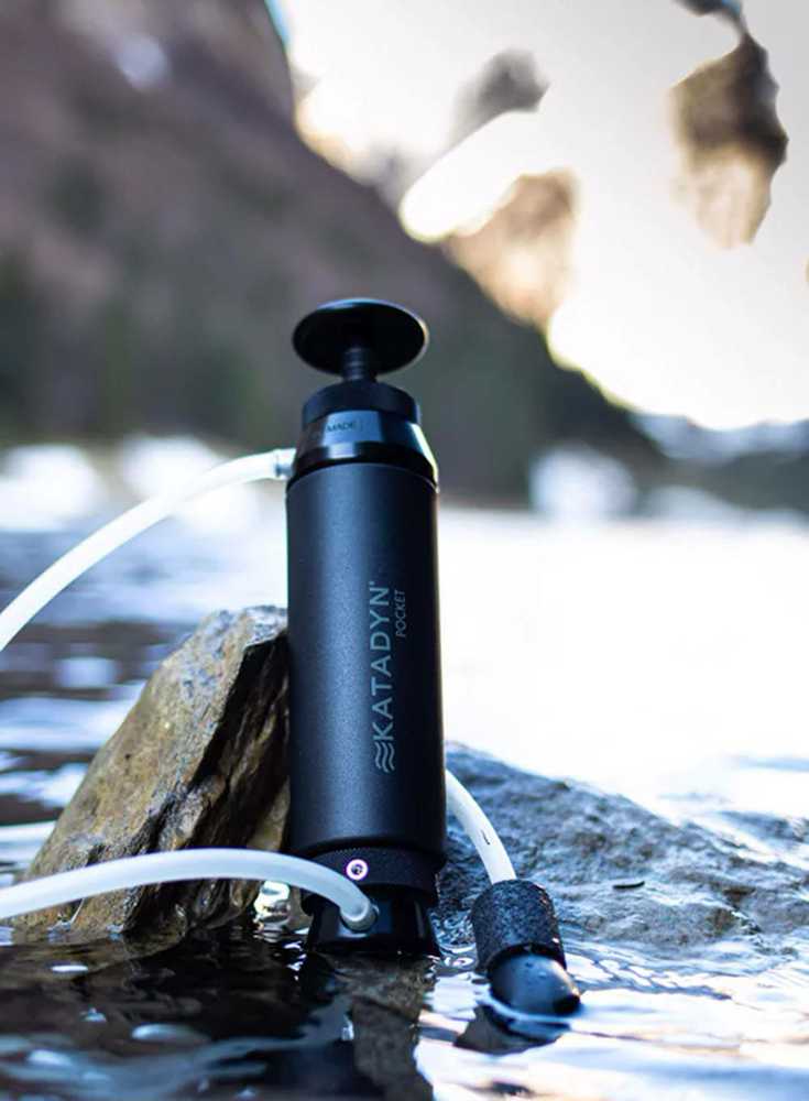 Katadyn Pocket Filter Juodas Edition
