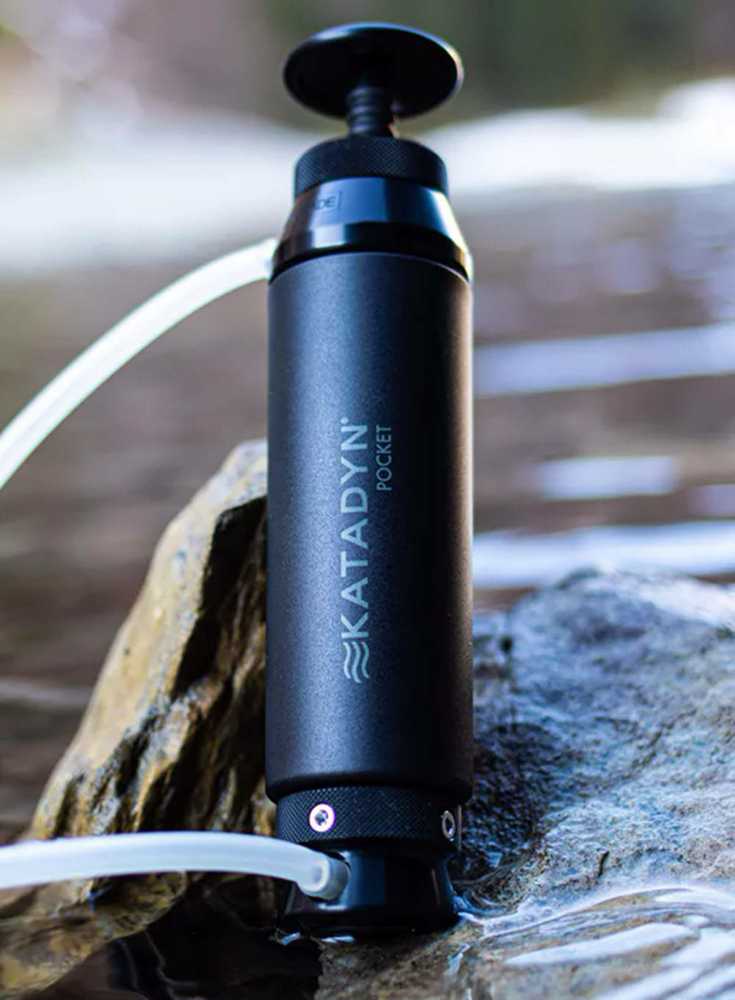 Katadyn Pocket Filter Juodas Edition