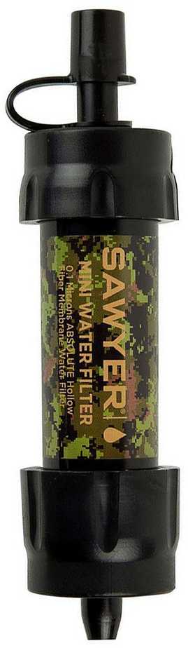 Efektyvus Sawyer US MINI SP107 filtras KARINIS KAMUFLIAŽAS VANDENiui VALYTI