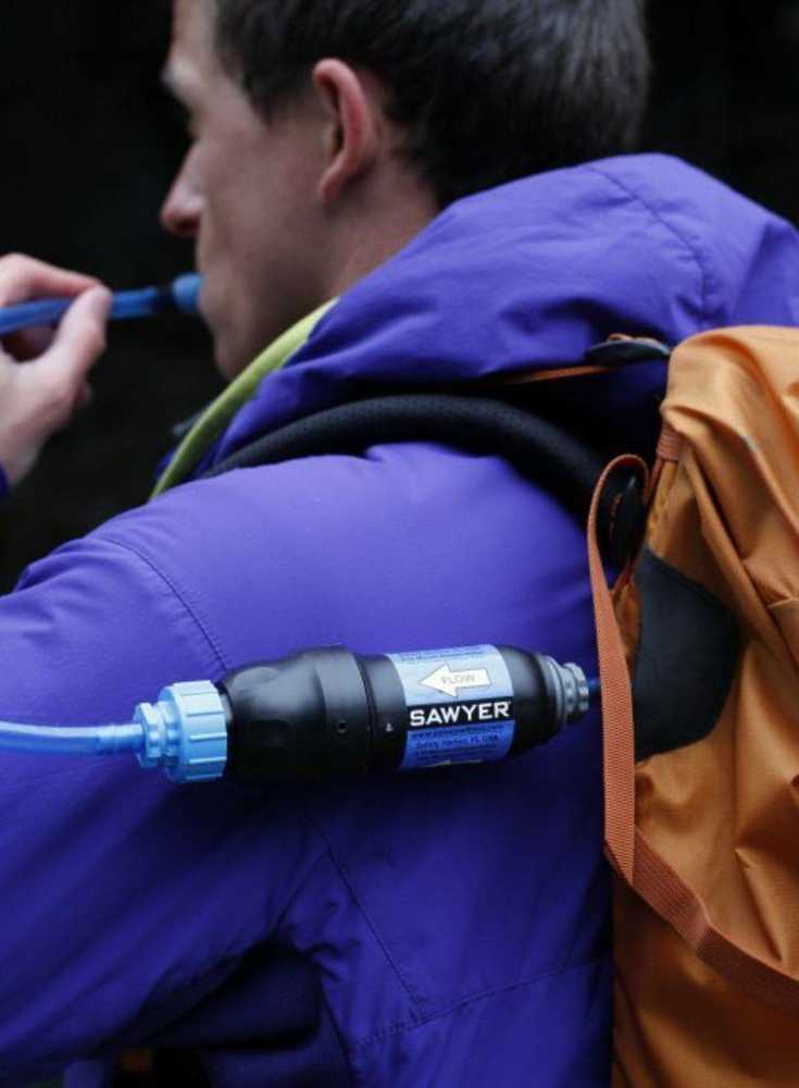 Sawyer vandens filtras PointONE Squeeze SP129 su dviem 1 l maišeliais ir adapteriu