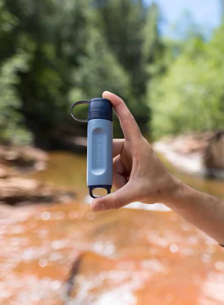 Gertuvė Life Straw Filtras do wody Peak Series Solo - limeade Uniwersalny