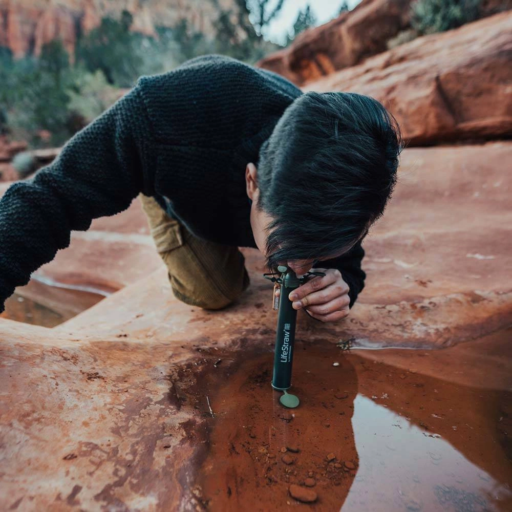 Gertuvė LifeStraw asmeninis nešiojamas vandens filtras, mechaninė filtracija, 4000 l talpa, LSPHF047