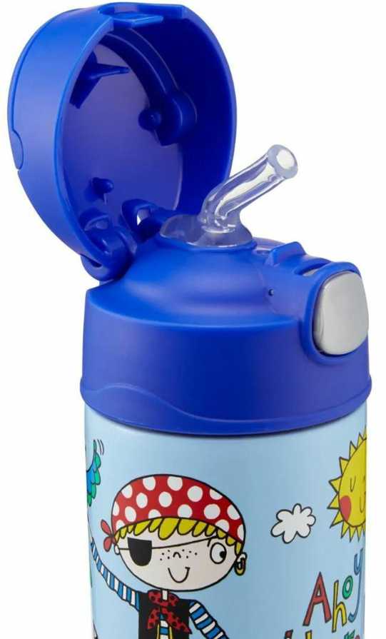 Termosas vaikams Thermos Funtainer su šiaudeliu - Piratas, 355 ml