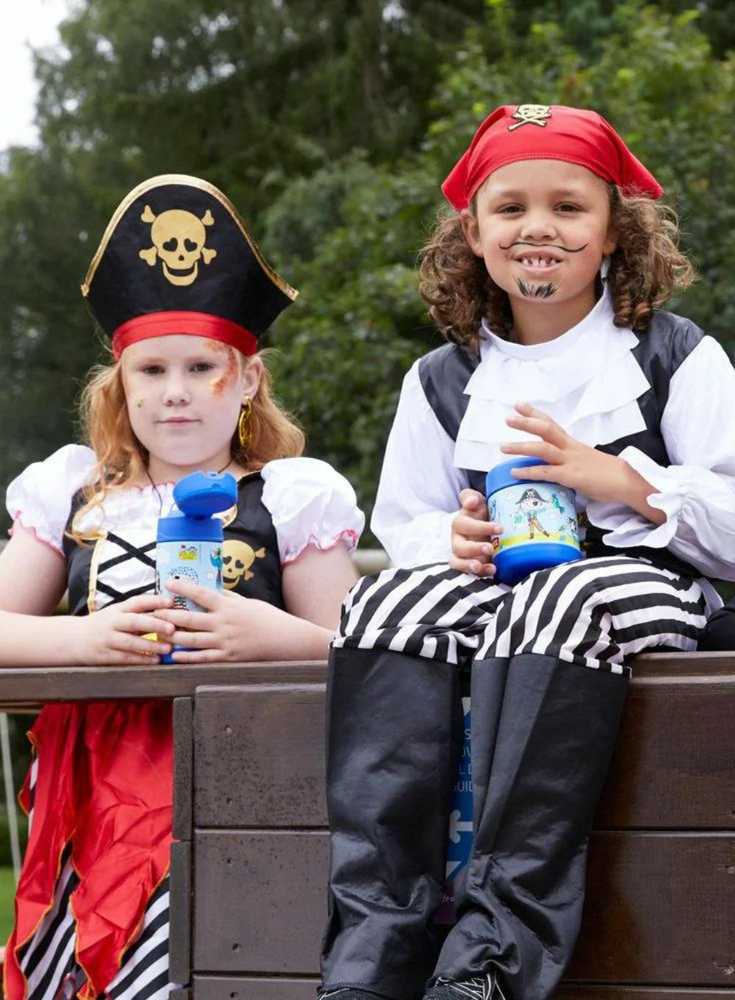 Termosas vaikams Thermos Funtainer su šiaudeliu - Piratas, 355 ml